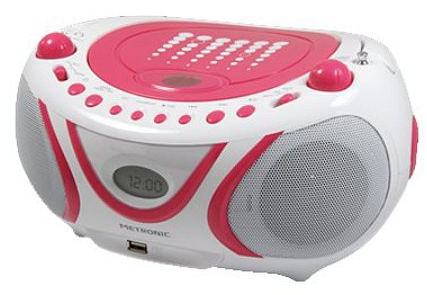 Radio Metronic CD-MP3 pop rose