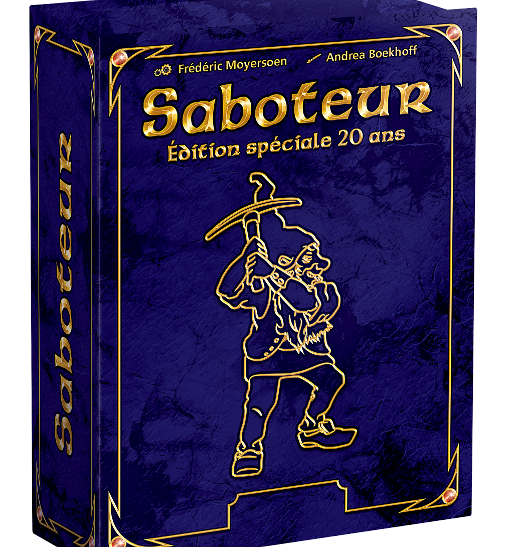 SABOTEUR édition Anniversaire jeu de société Gigamic