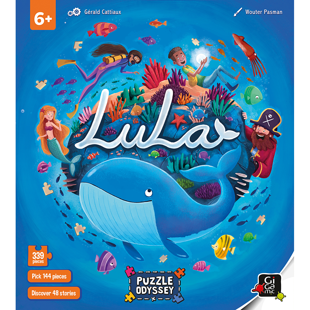 Gigamic Lula Puzzle Odyssée Un Puzzle aux 48 scénarios différents 144 pièces A partir de . - vue 10