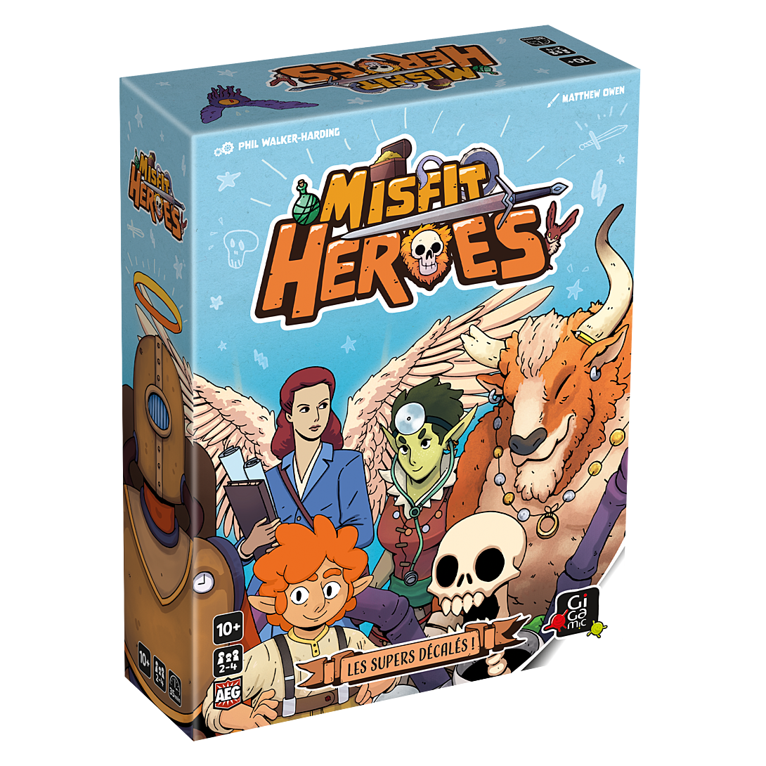 Jeu de stratégie Gigamic Misfit Heroes - vue 7