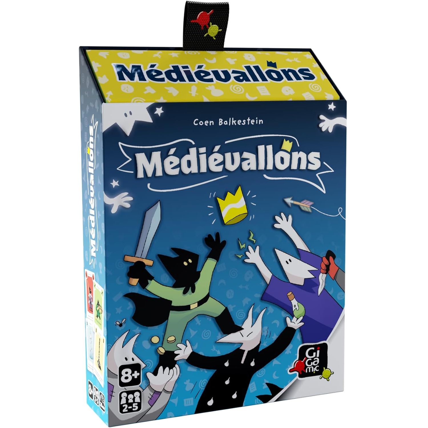 Jeu D’Ambiance Gigamic WUBME – De 2 À 5 Joueurs, Parties 20 Min