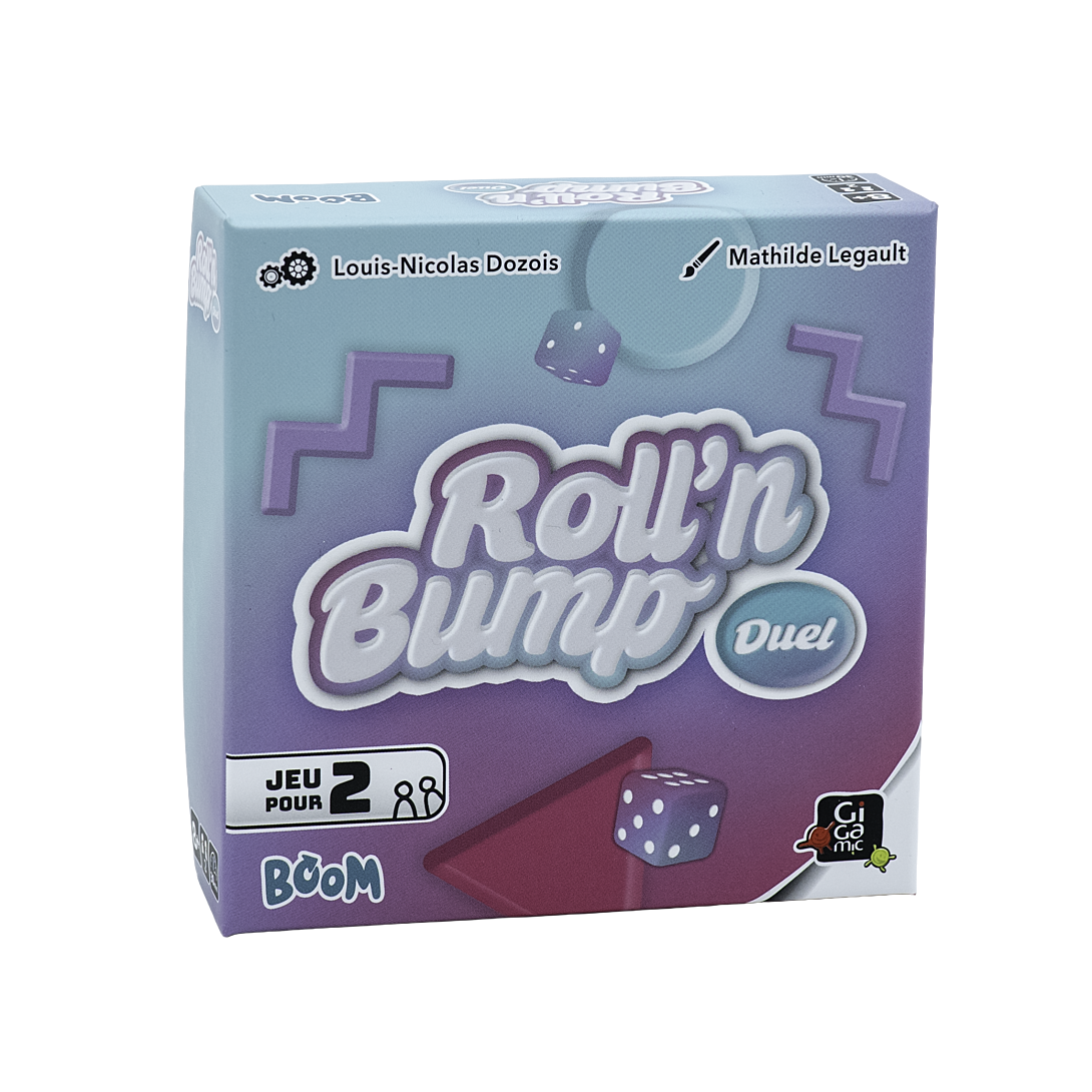 Jeu d’ambiance Gigamic Roll'n Bump Duel - vue 2