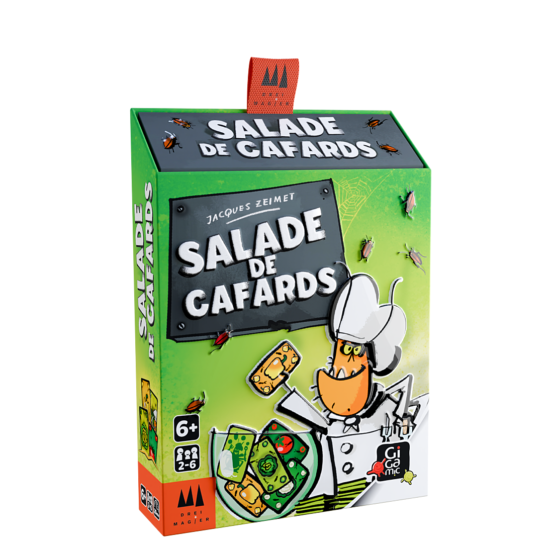 Jeu d’ambiance Gigamic Salade de Cafards - vue 10
