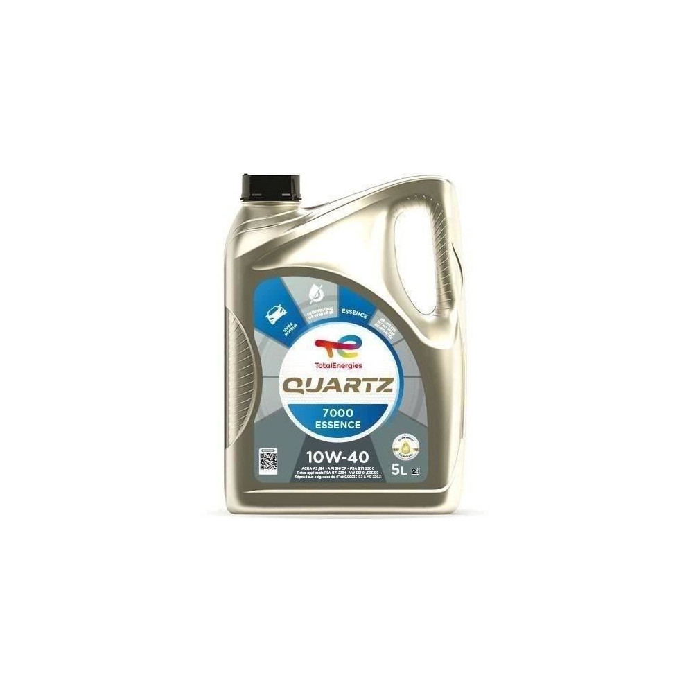 Huile Moteur TotalEnergies Quartz 7000 10W-40 – 5 L - vue 2
