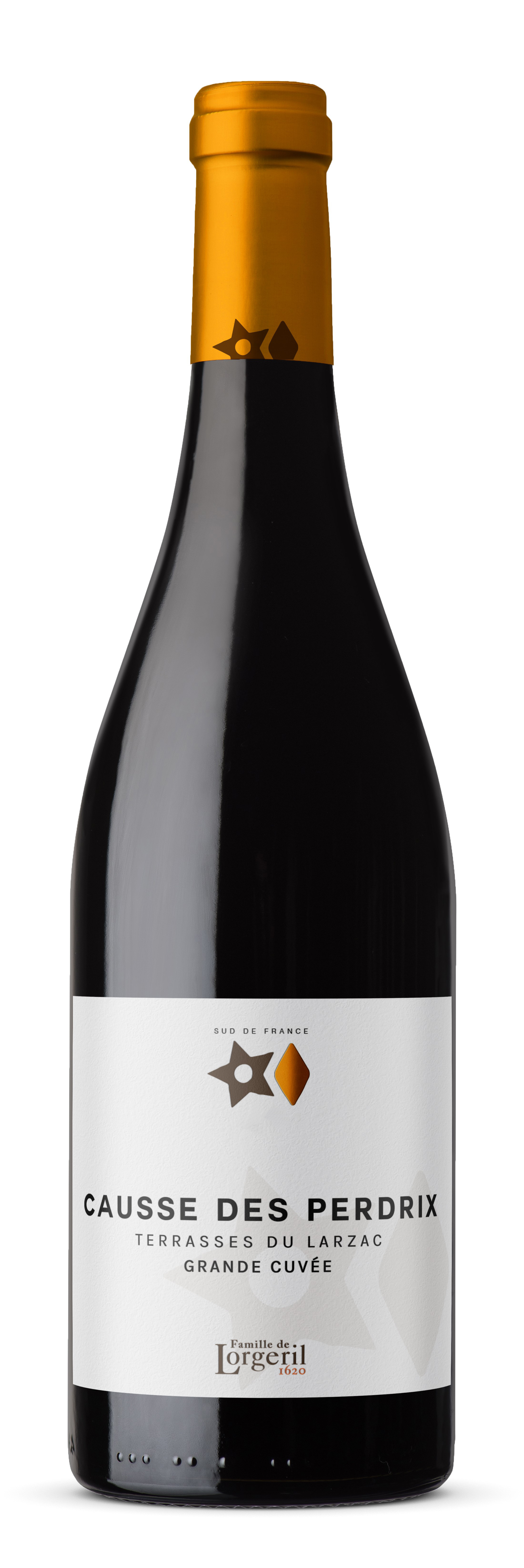 Famille de Lorgeril Causse des Perdrix Grande Cuvée, 2021 - Terrasses du Larzac AOP - Rouge - 75 cl