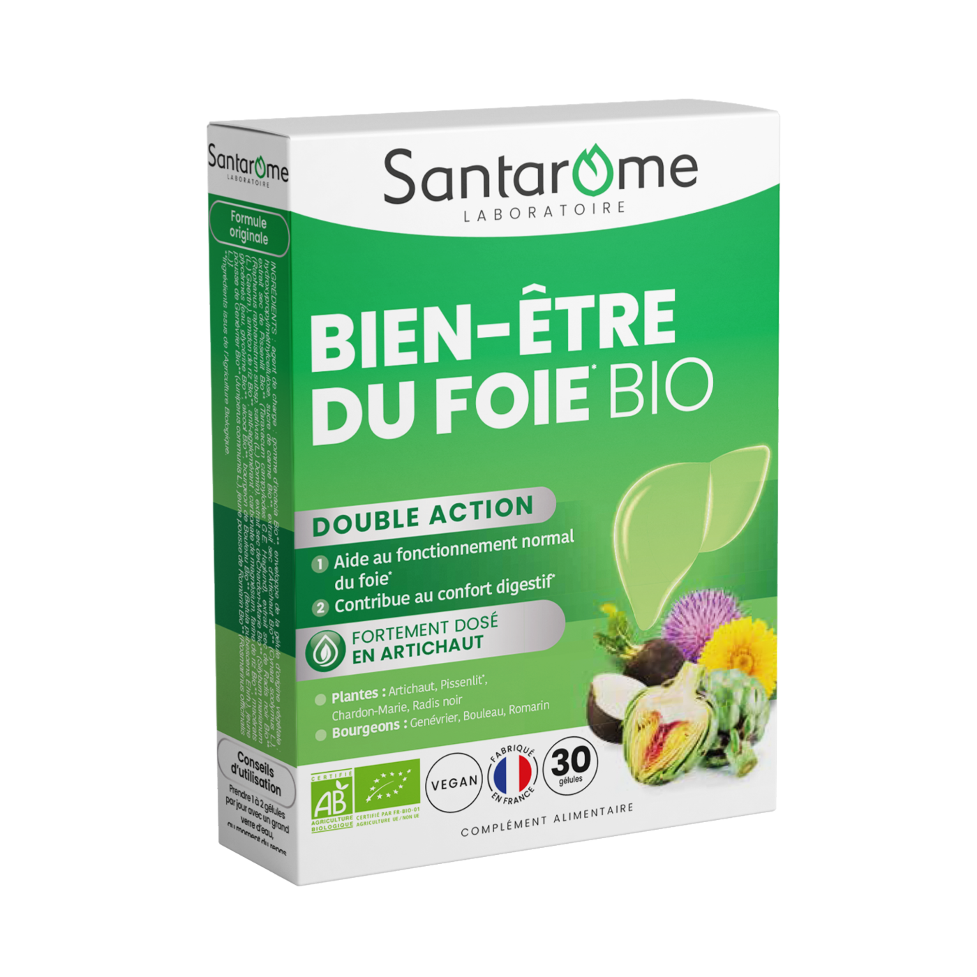 Santarome Gélules Desmodium 2500 30 Gélules - vue 2