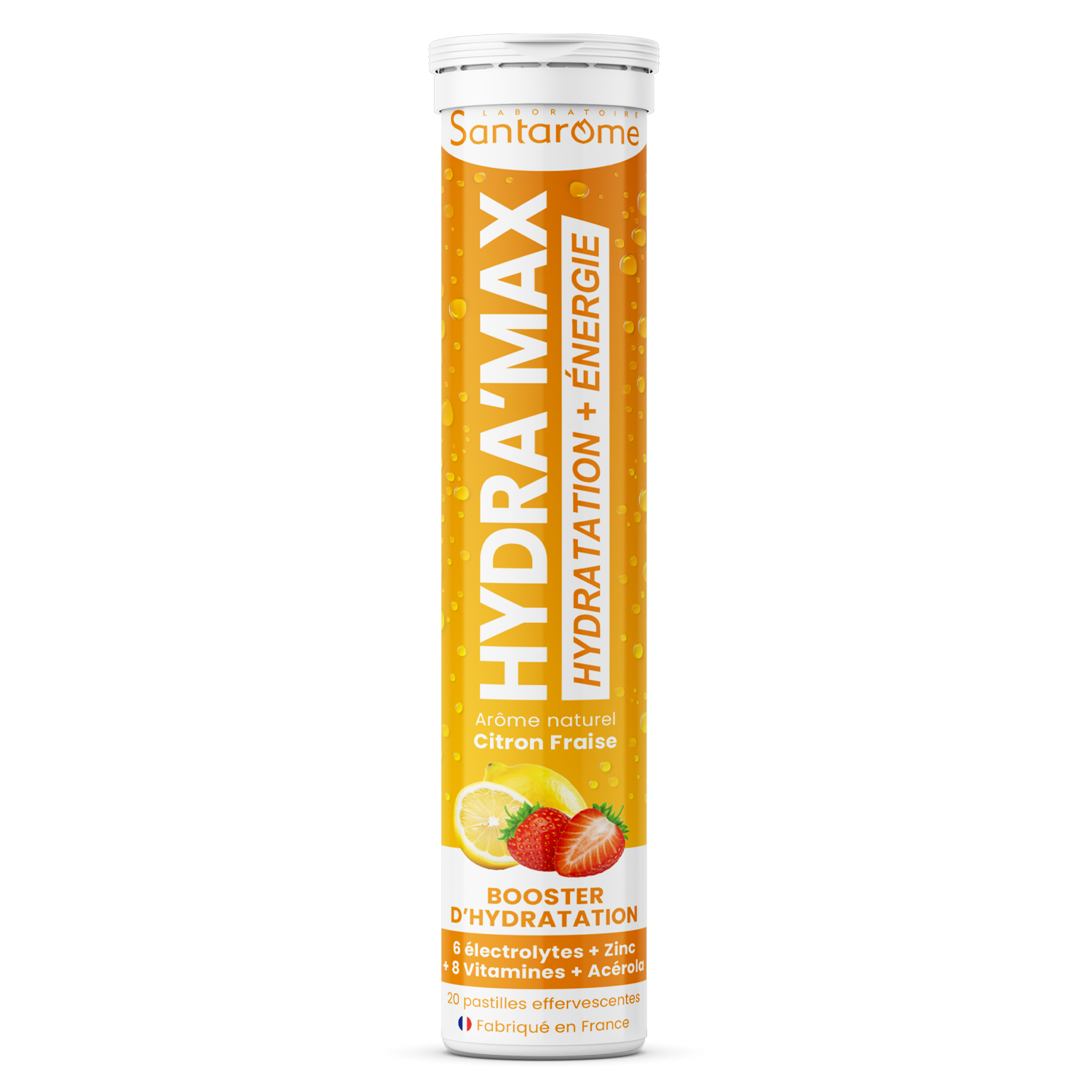 Booster D'hydratation Hydra Max Citron Fraise Santarome La Boite De - vue 5