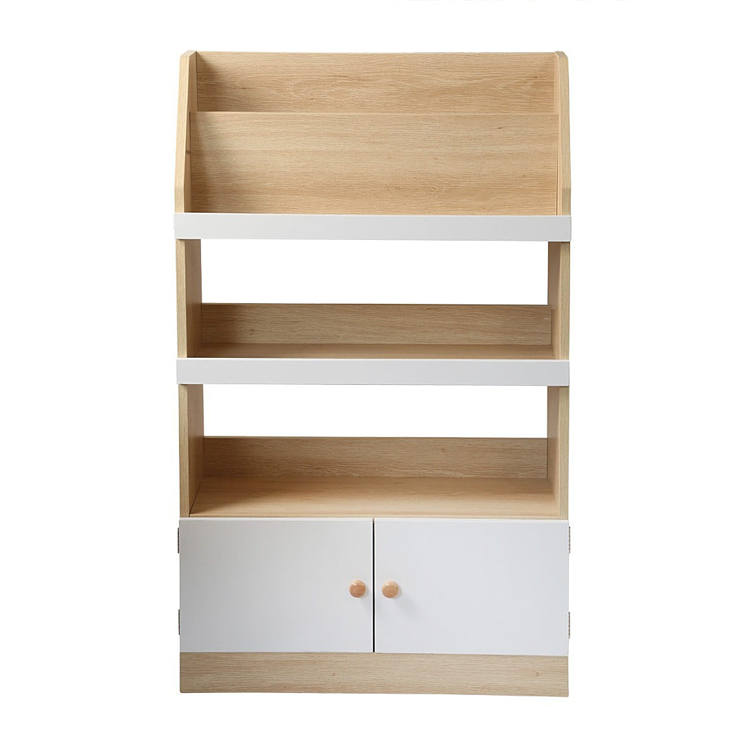 Calicosy Etagère de rangement avec 2 Portes pour enfant H106 cm - LEON