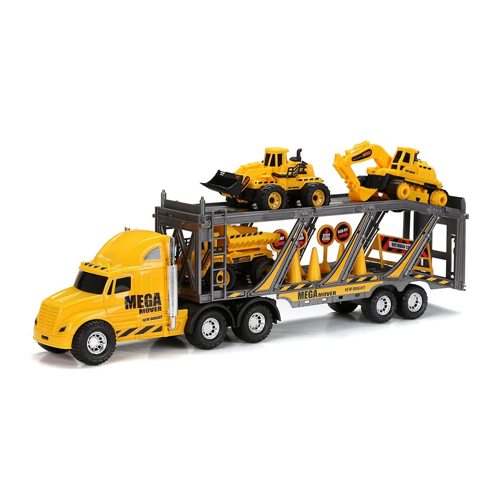 Camion tansport et engins chantier