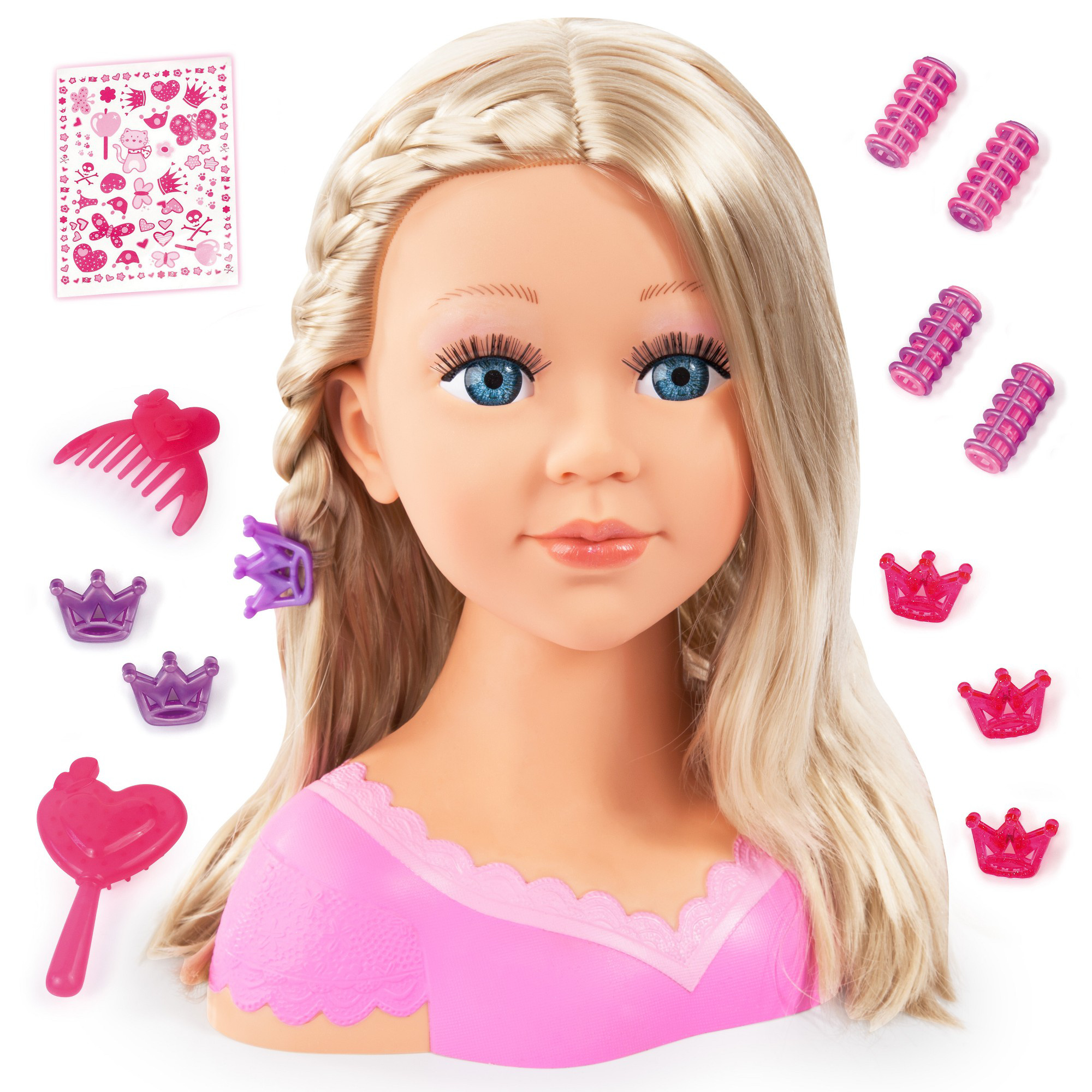 Tête à coiffer charlene