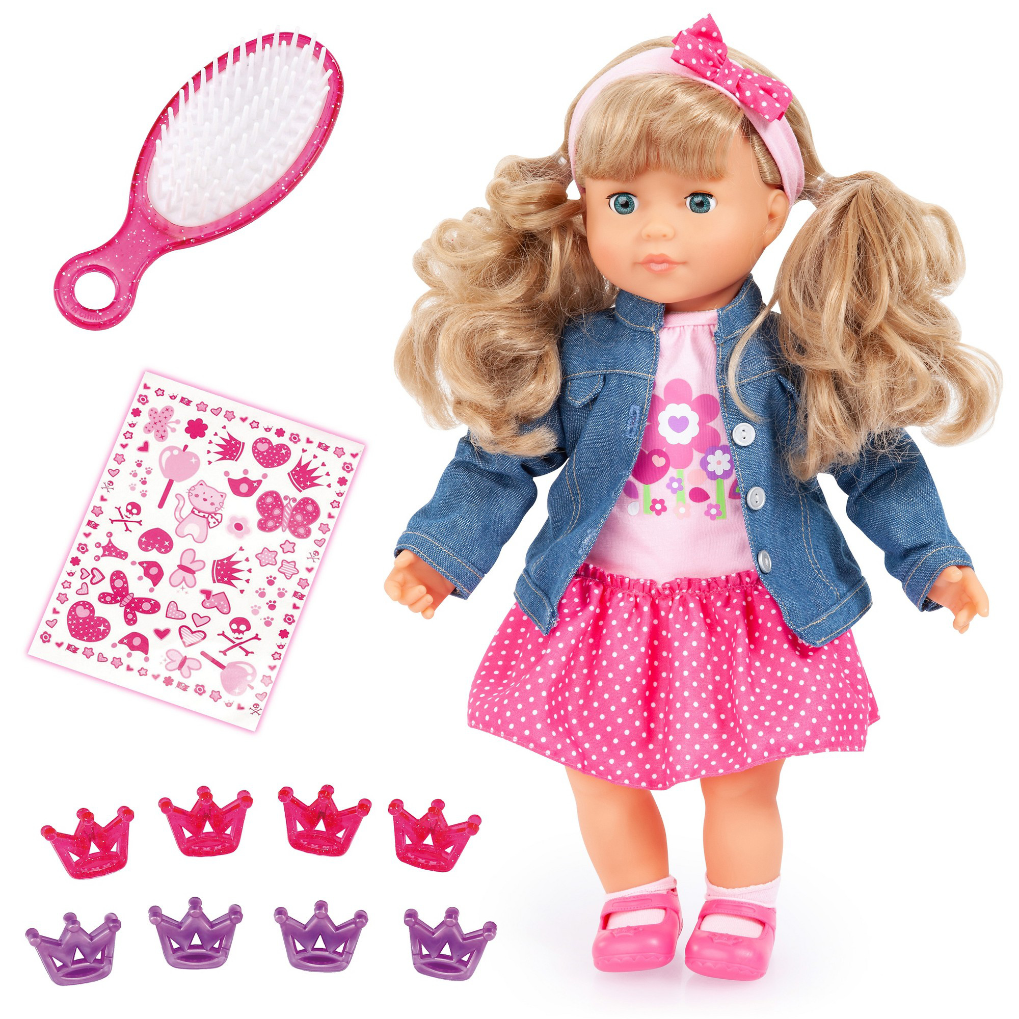 Poupée Gulietta 40cm 50 fonctions