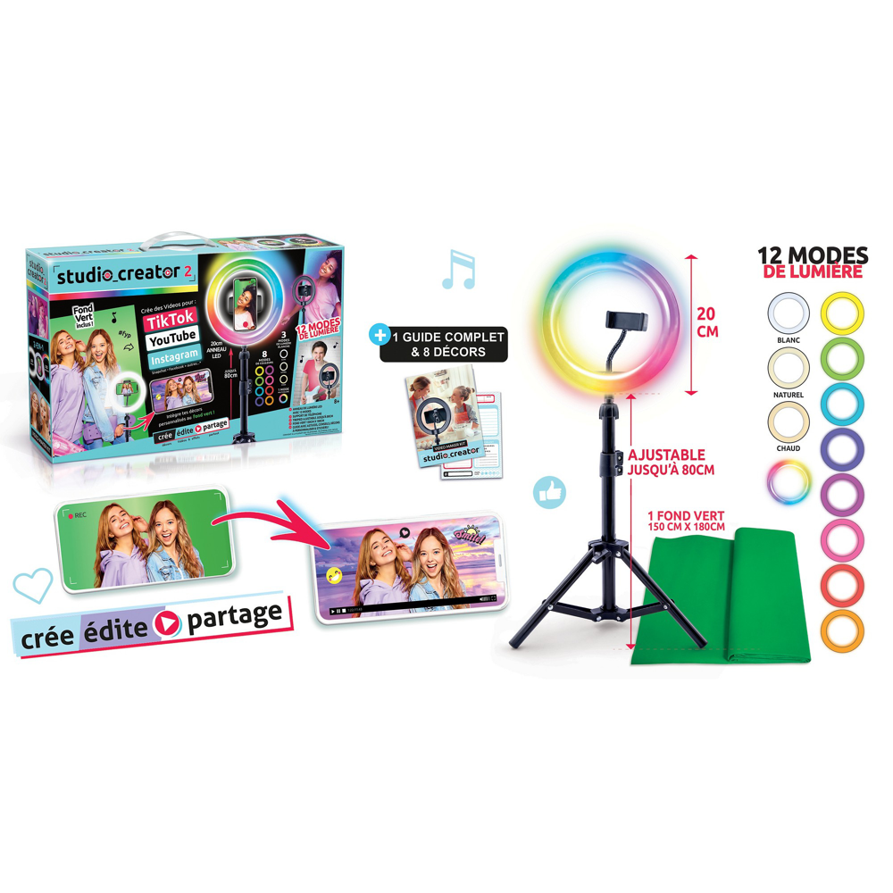 Lumières pour vidéos