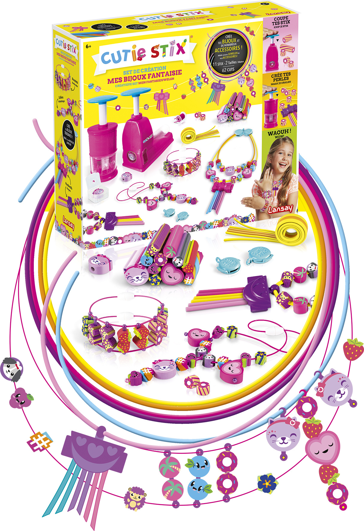 Création bracelets - Cutie Stix Mes Bijoux fantaisie