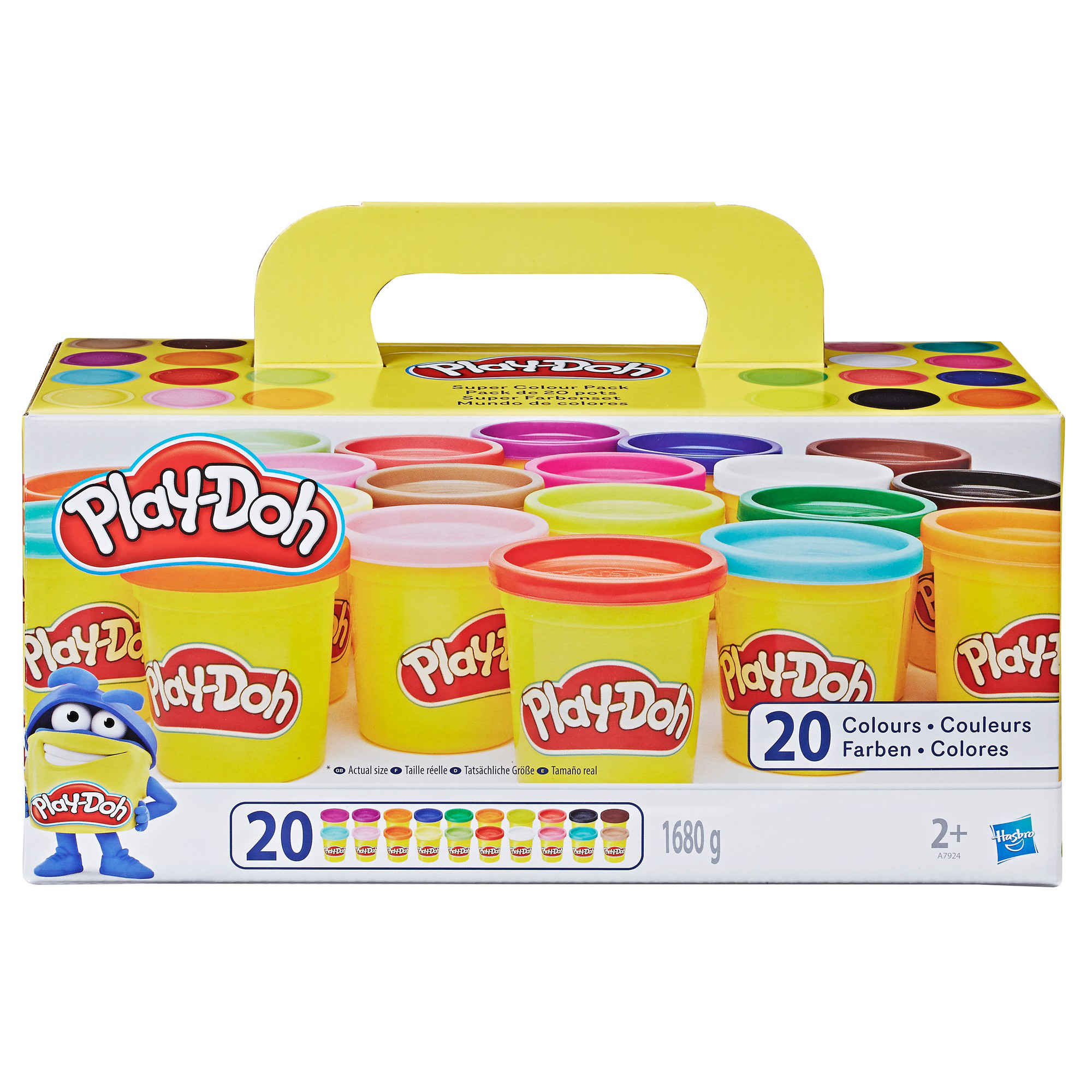 Play-Doh, Pack 20 Pots de pâte à modeler