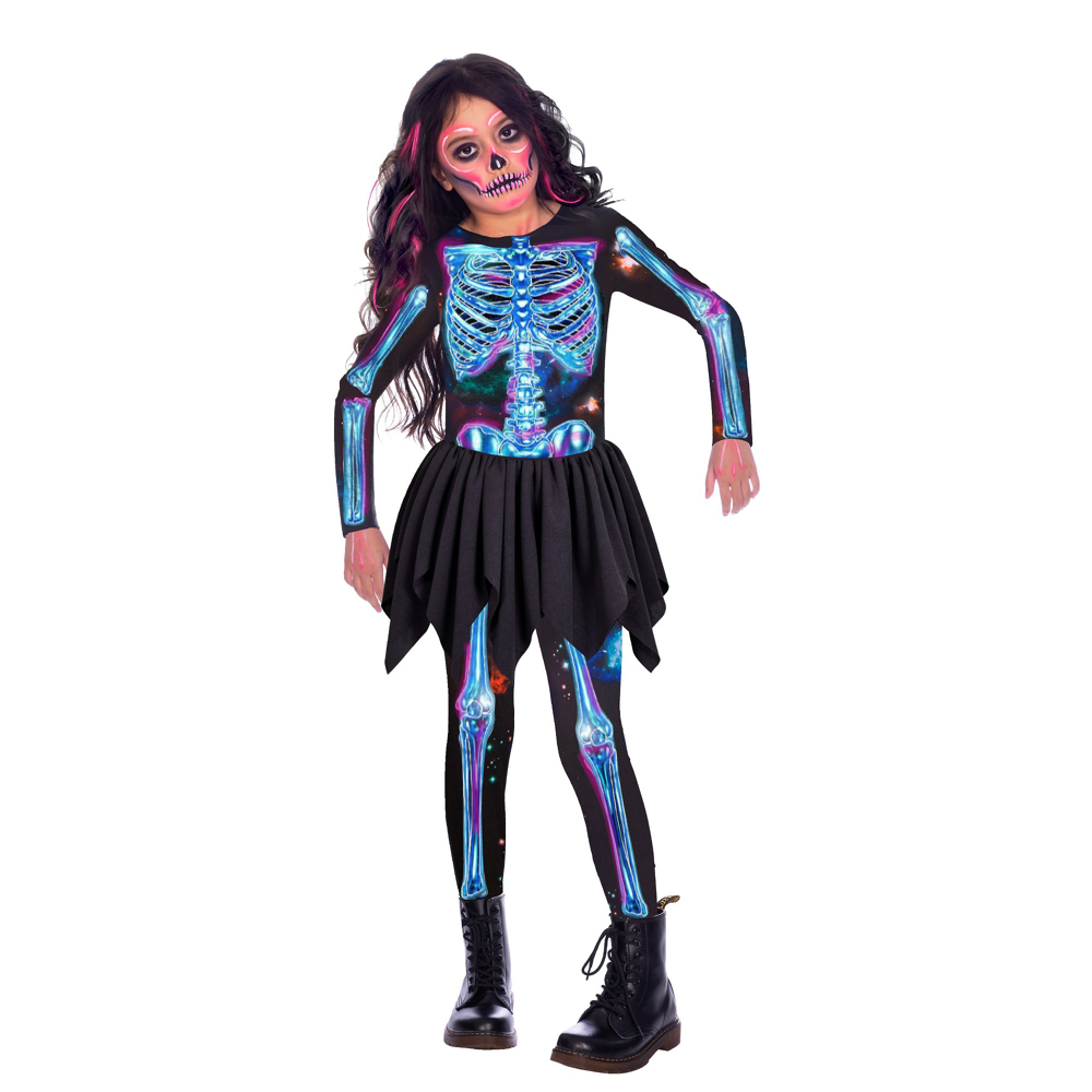 Déguisement squelette fille AGE 4/6 ANS