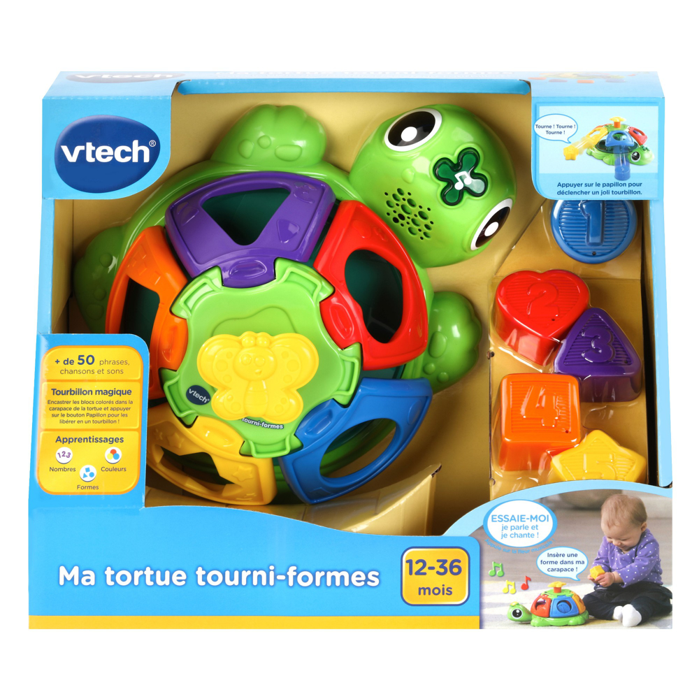 Ma tortue tourni-formes