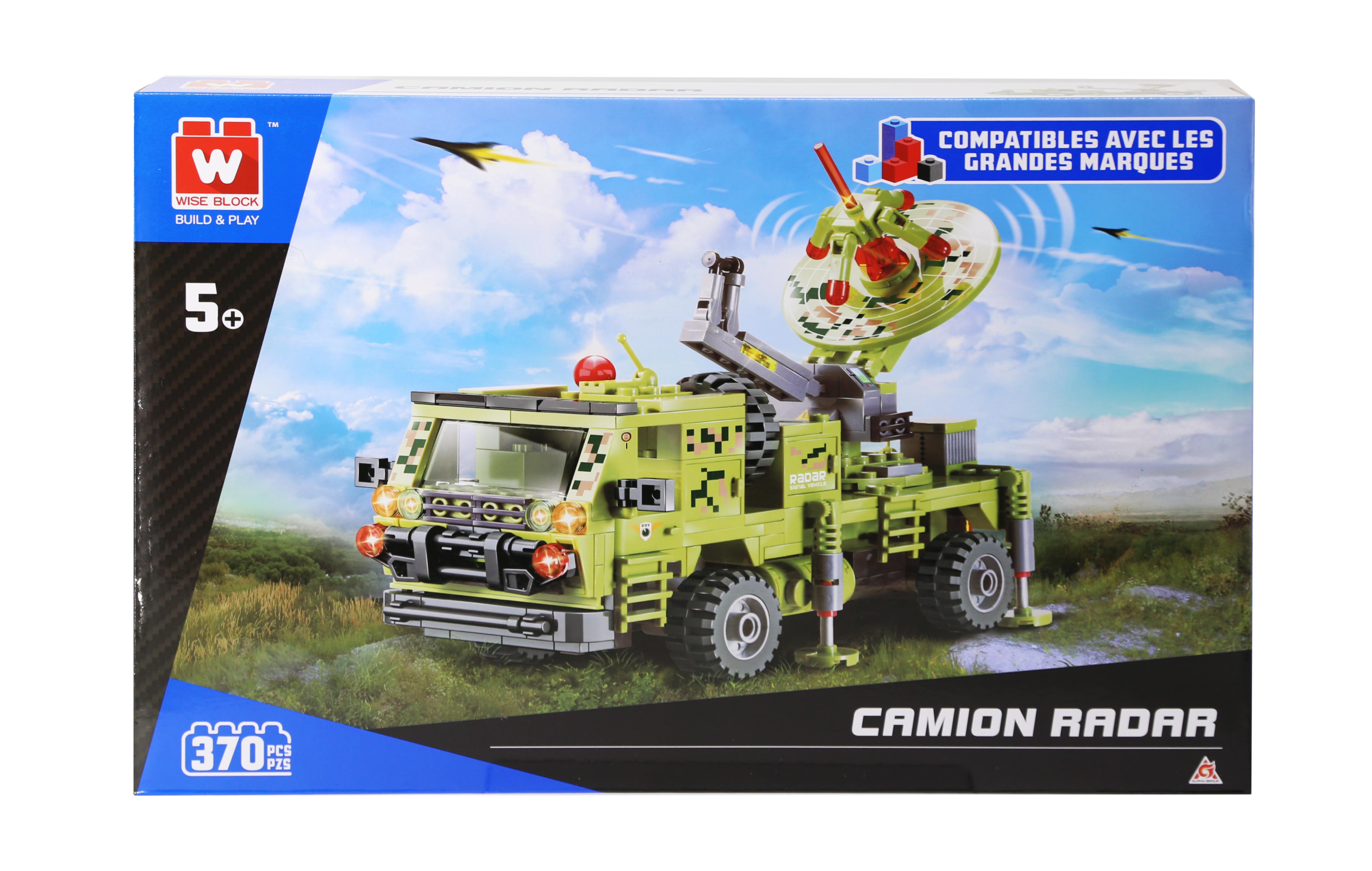 Wise Block - Camion radar - Briques construction