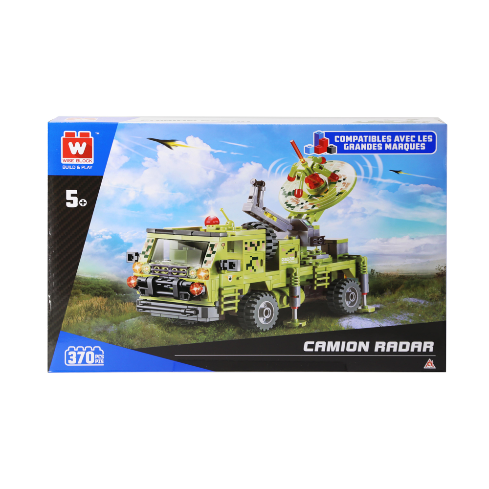 Wise Block - Camion radar - Briques construction