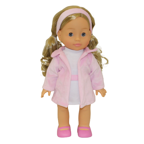 POUPEE MOLLY MARCHE 33CM ROSE