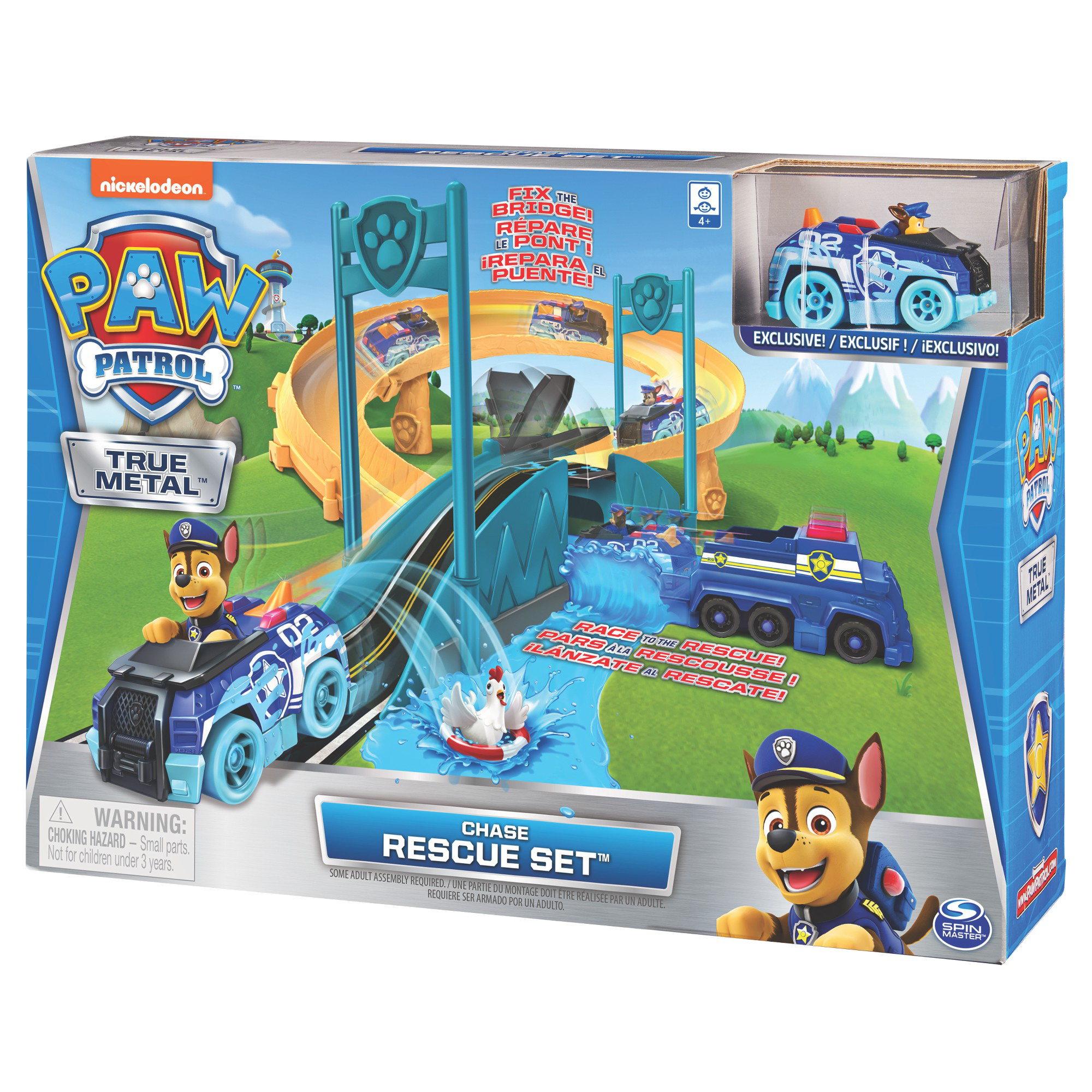 COFFRET DE JEU PAT PATROUILLE TRUE METAL