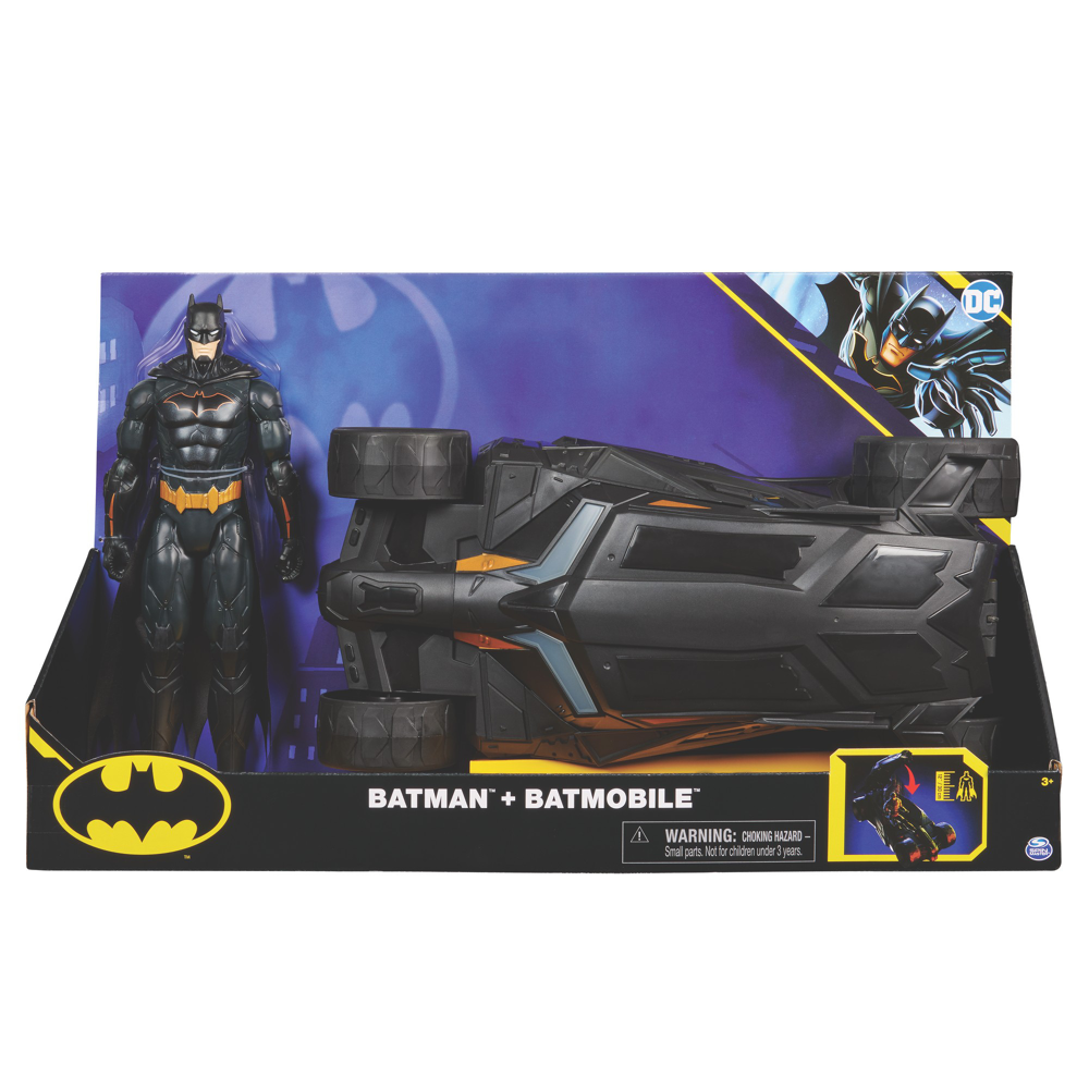 BATMOBILE ET FIGURINE 30CM