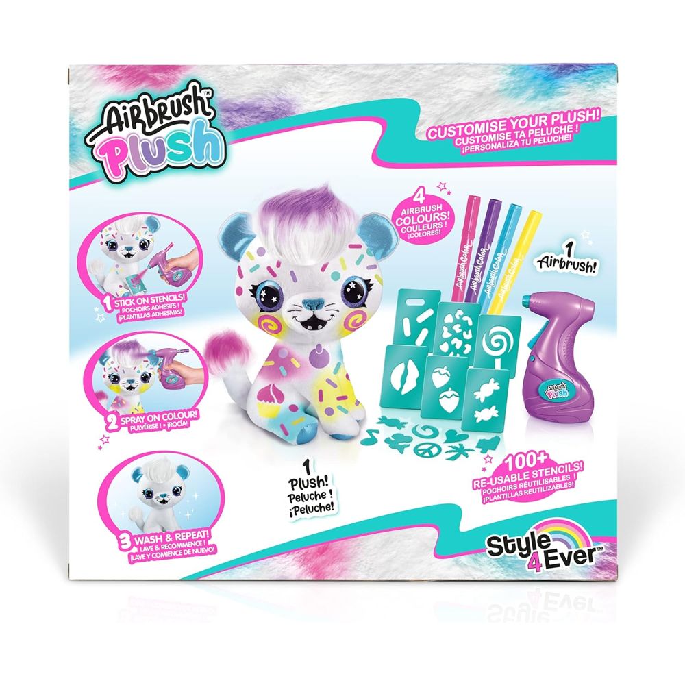 PELUCHE AIRBRUSH CHATON