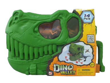 DINO VALLEY COFFRET 14 PIECES