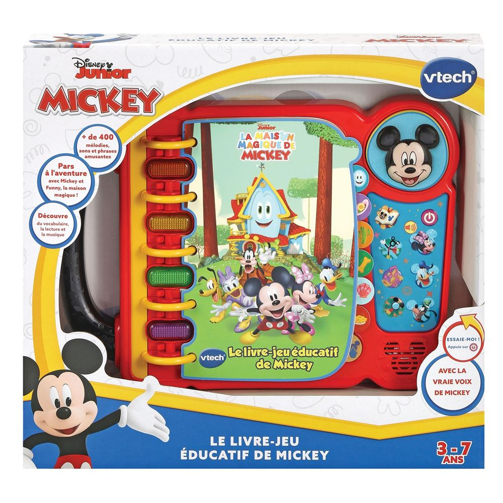 LE LIVRE JEU EDUCATIF DE MICKEY