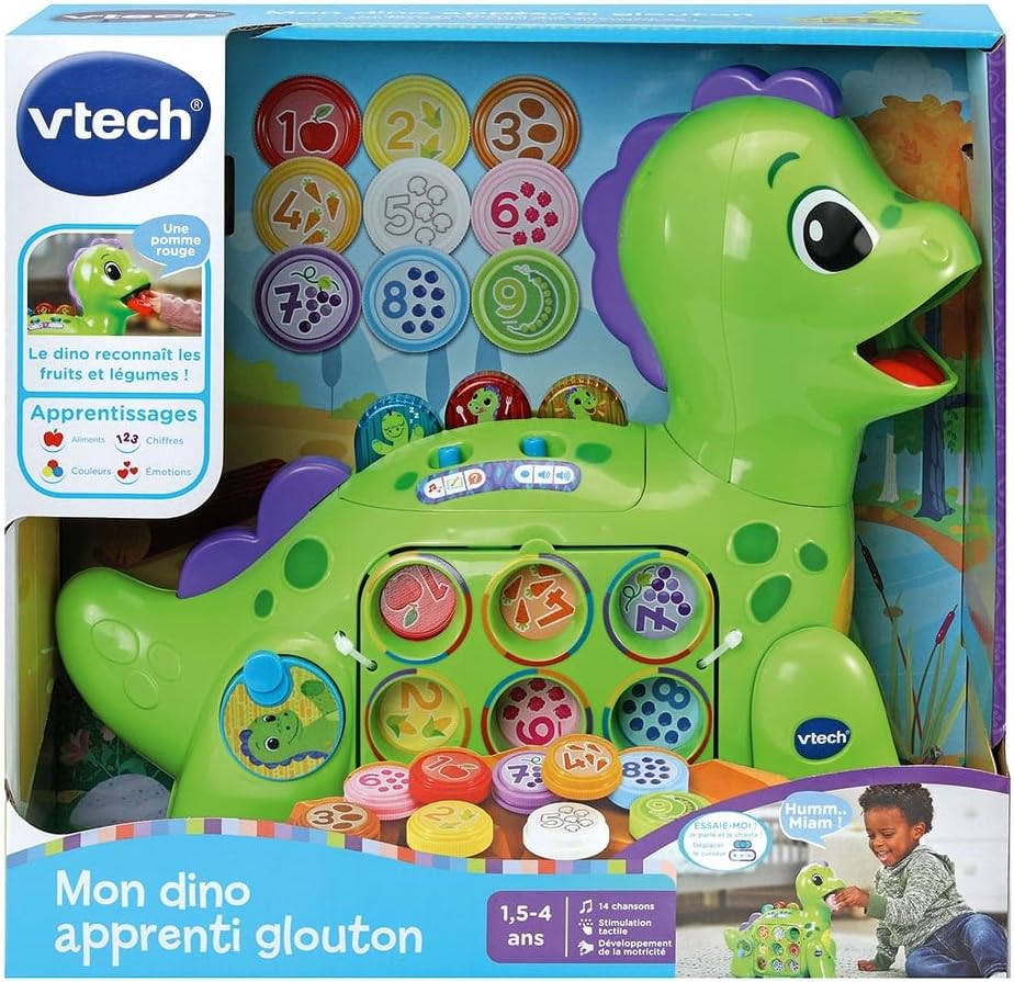 MON DINO APPRENTI GLOUTON