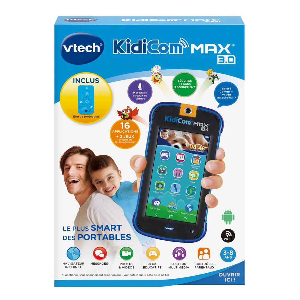 KIDICOM MAX 3.0 + ÉTUI BLEU