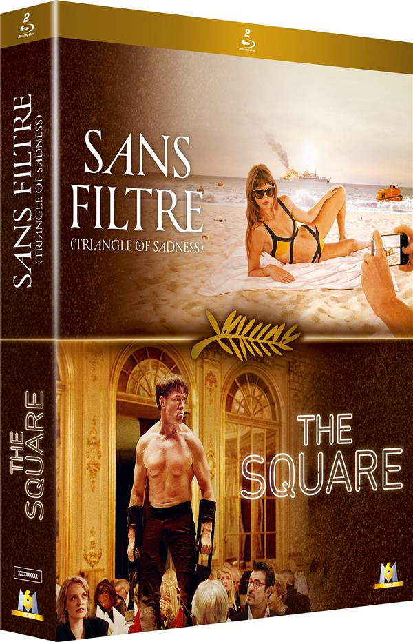 Coffret Palme d'Or : Sans filtre (Triangle of Sadness) + The Square