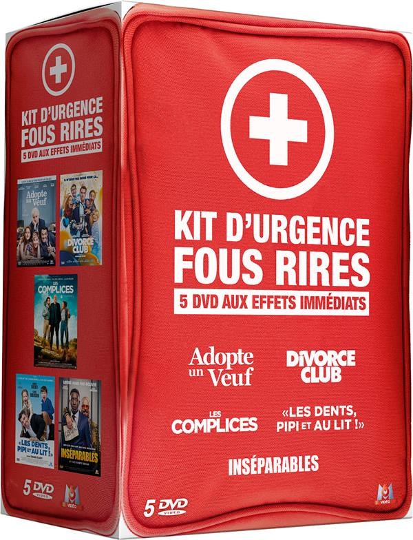 Kit d'urgence Fous rires - Coffret 5 films aux effets immédiats