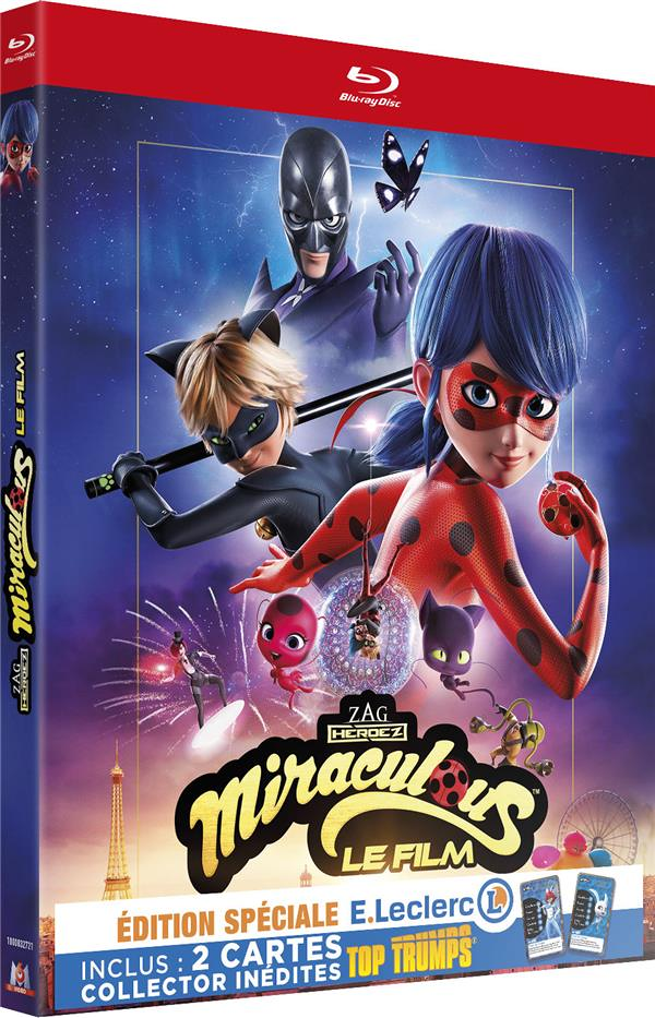 Miraculous - Le Film - Édition spéciale E. Leclerc : Blu-ray + 2 cartes Top Trumps collector exclusi