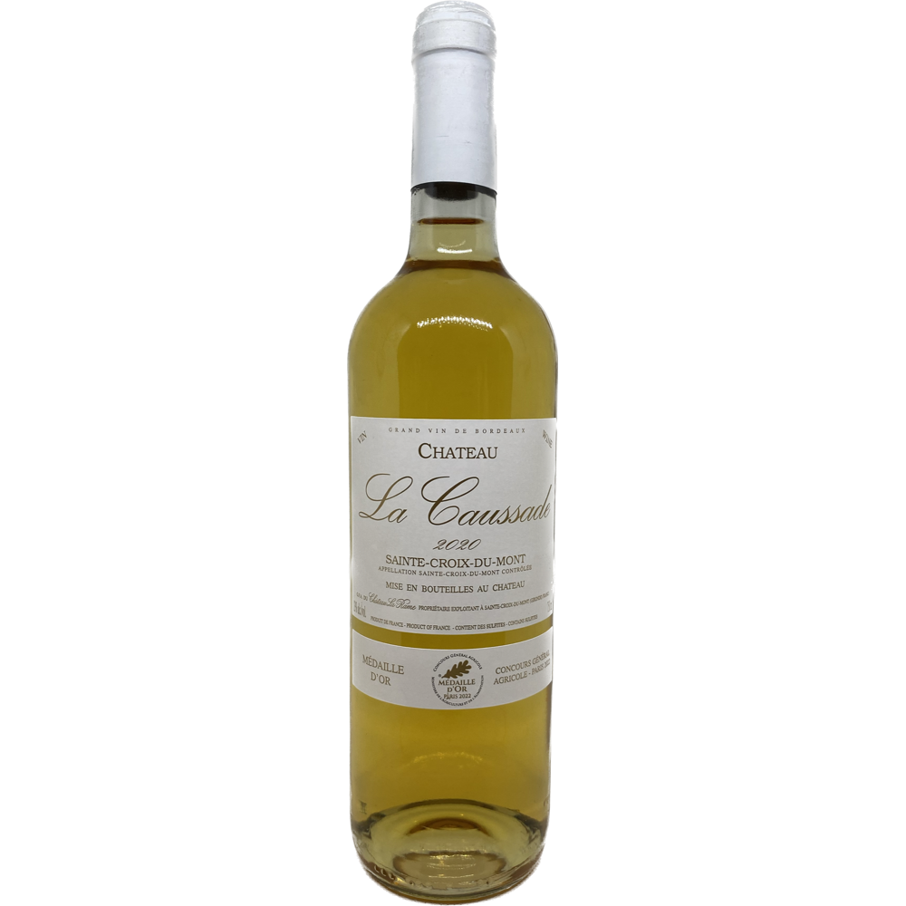 Château La Caussade, 2020 - Sainte-Croix-du-Mont AOP - Blanc Moelleux - 75 cl