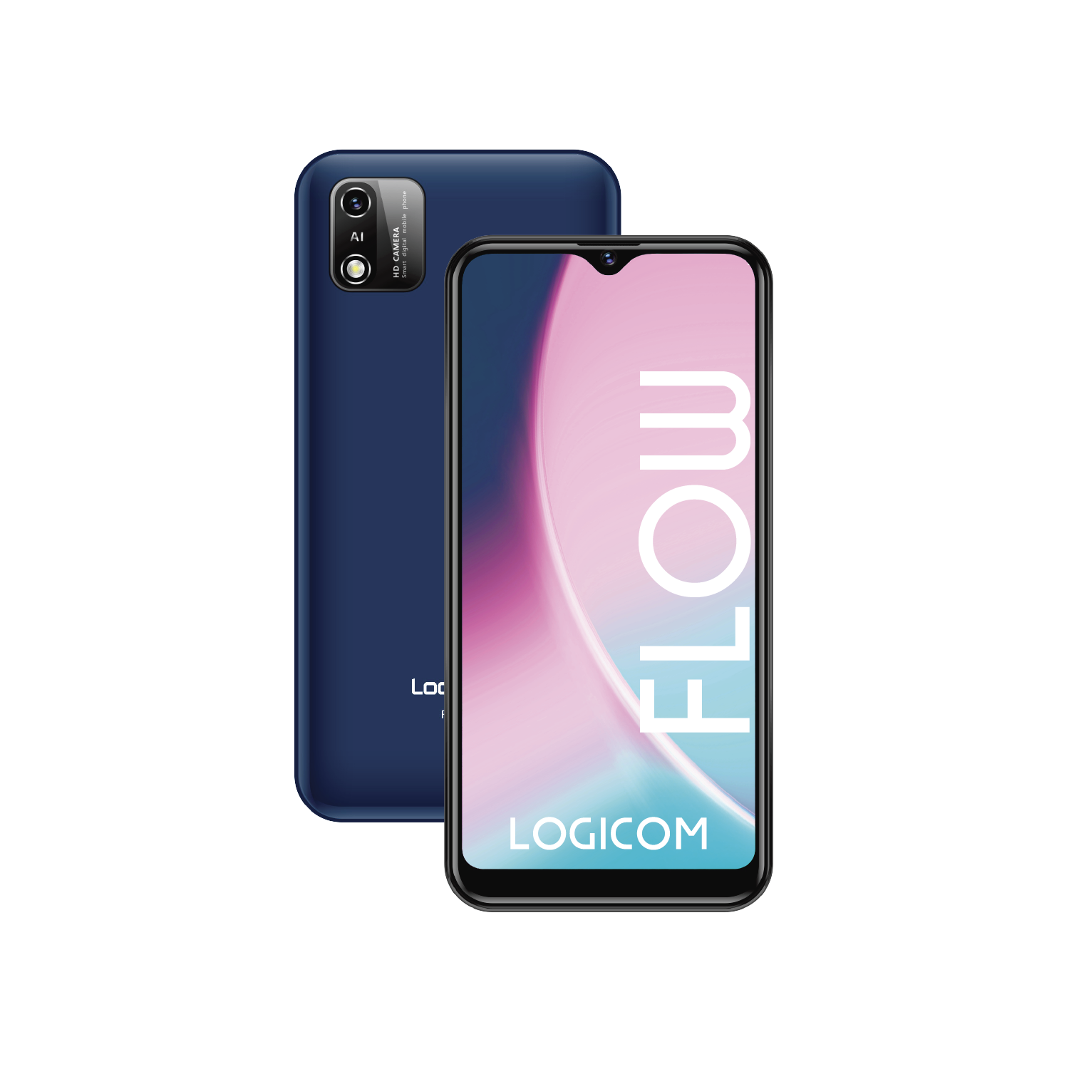 Smartphone Logicom 32Go Flow Bleu
