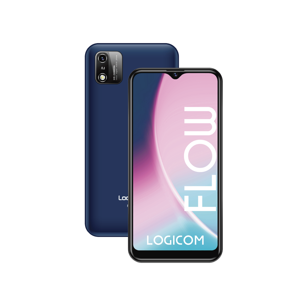 Smartphone Logicom 32Go Flow Bleu