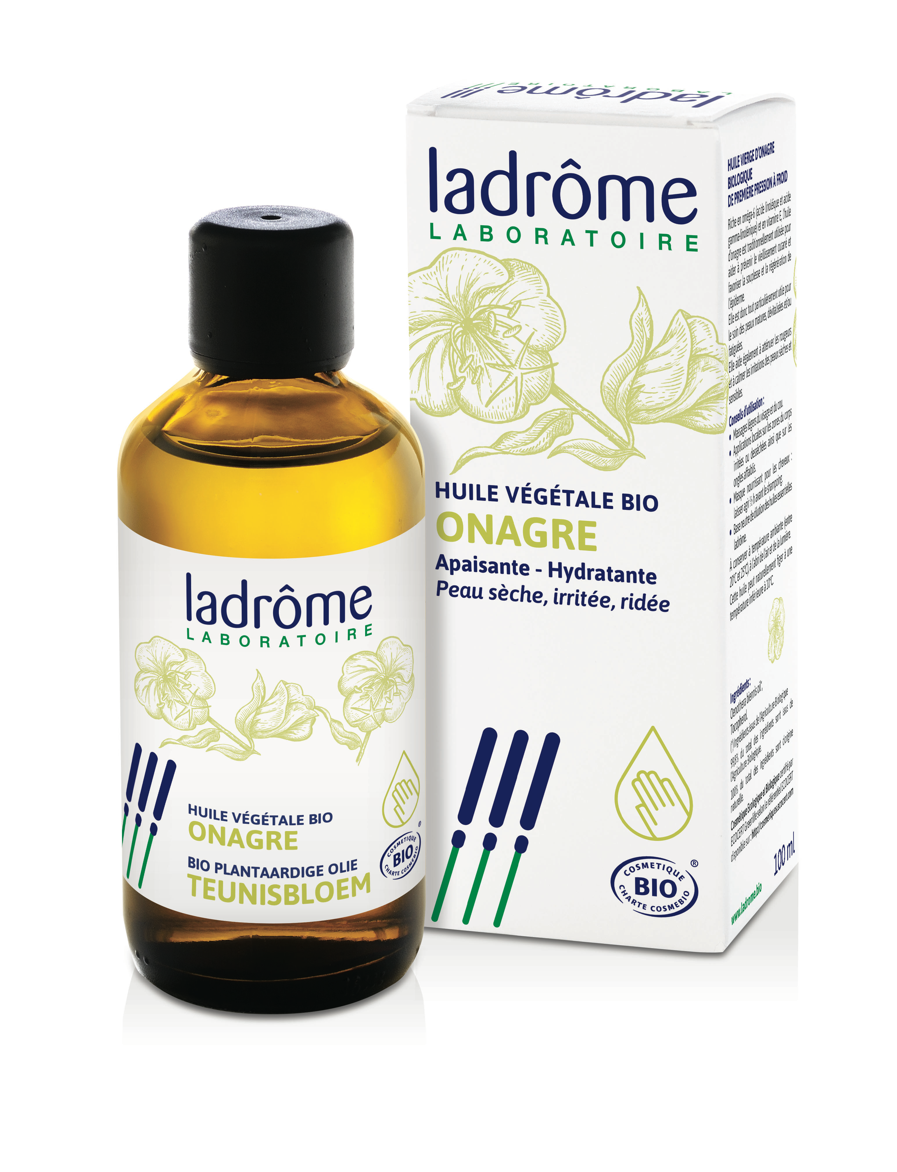 Ladrome Huile Végetale Onagre 100ml