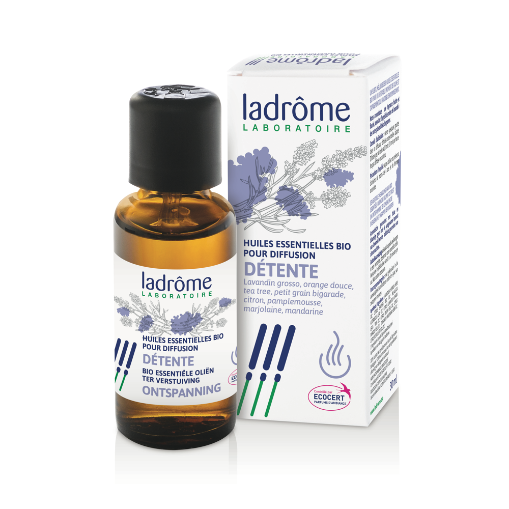 Ladrôme Mélange d'Huiles Essentielles Détente Bio 10ml