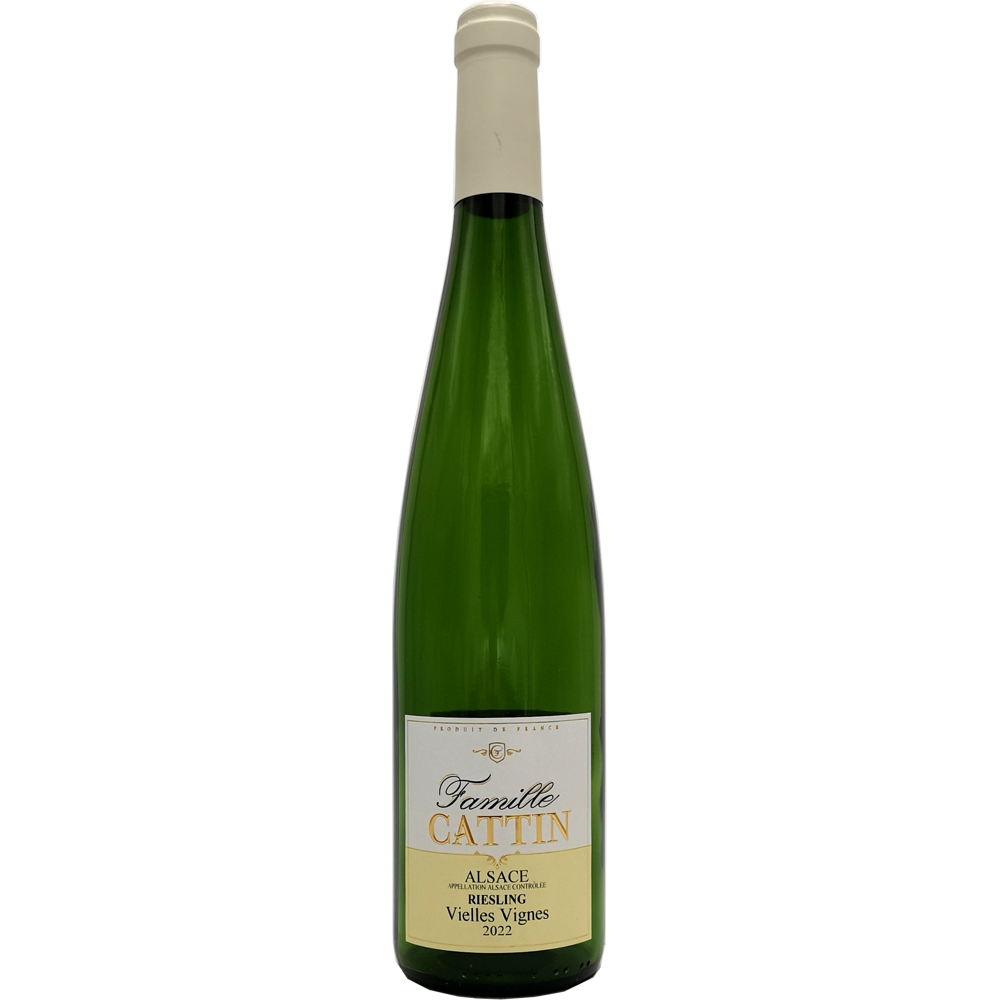 Famille Cattin Vieilles Vignes, 2022 - Alsace Riesling AOP - Blanc Sec - 75 cl