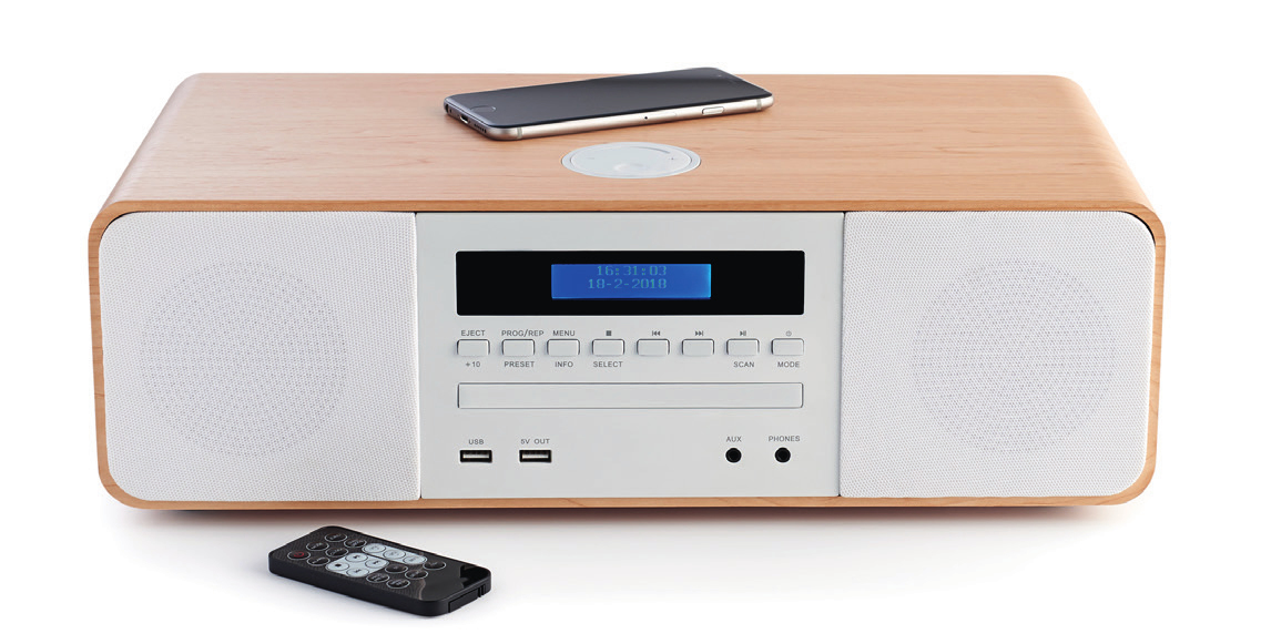 Micro Chaîne Hi-Fi Thomson MIC201IBT – Bluetooth 50W, Lecteur CD, Charge Induction - vue 7