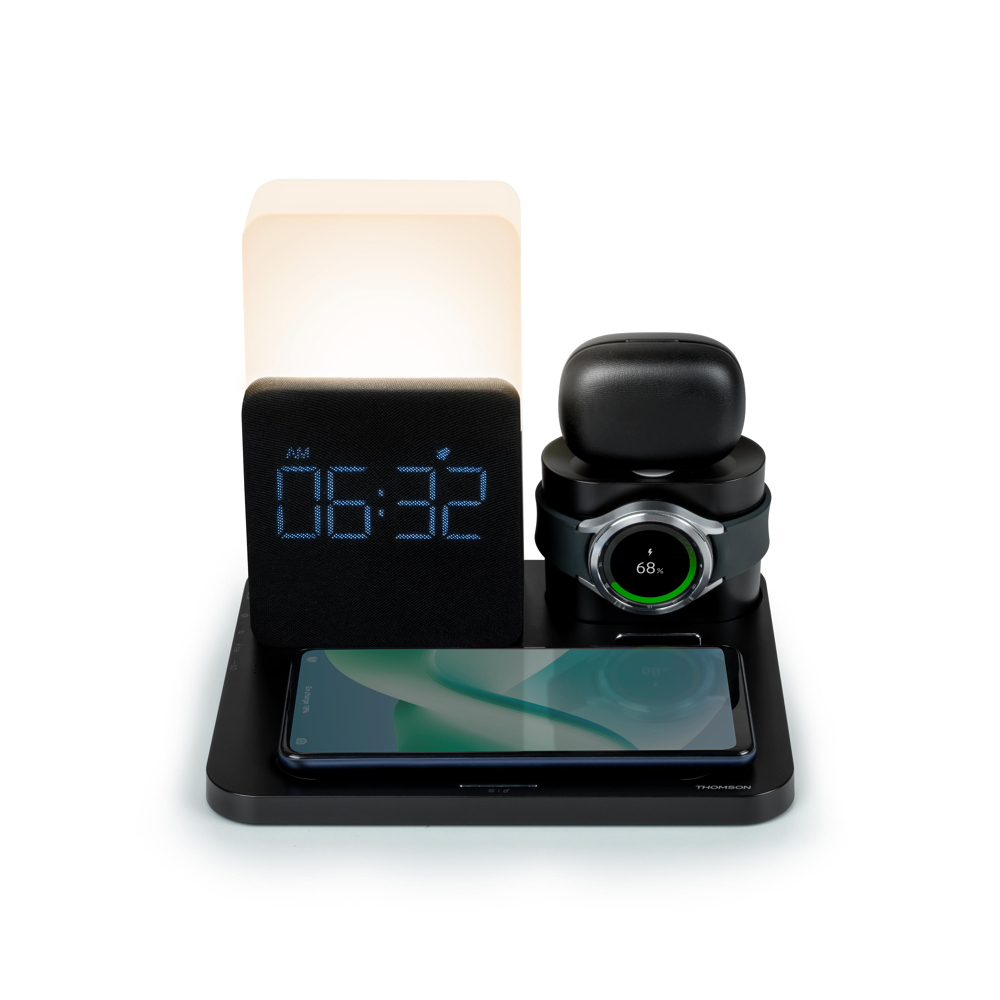 Réveil lumineux & Station de charge – CL800i THOMSON