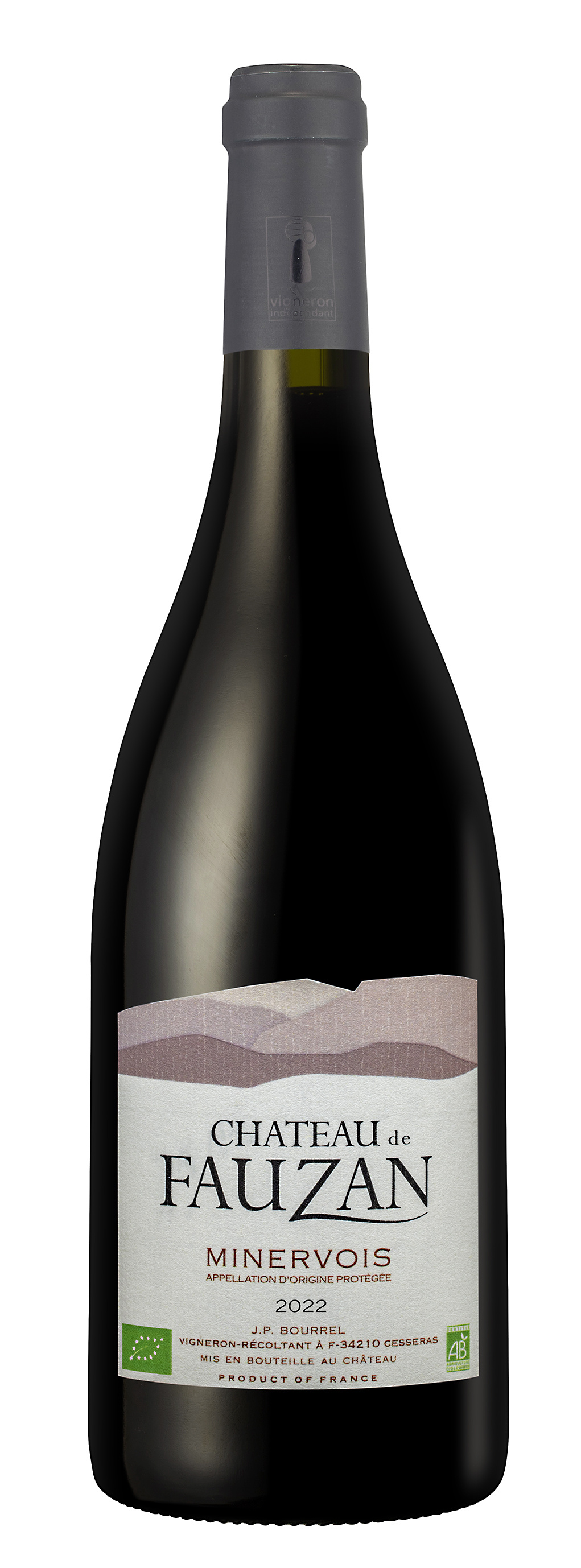 Château de Fauzan BIO, 2022 - Minervois AOP - Rouge - 75 cl