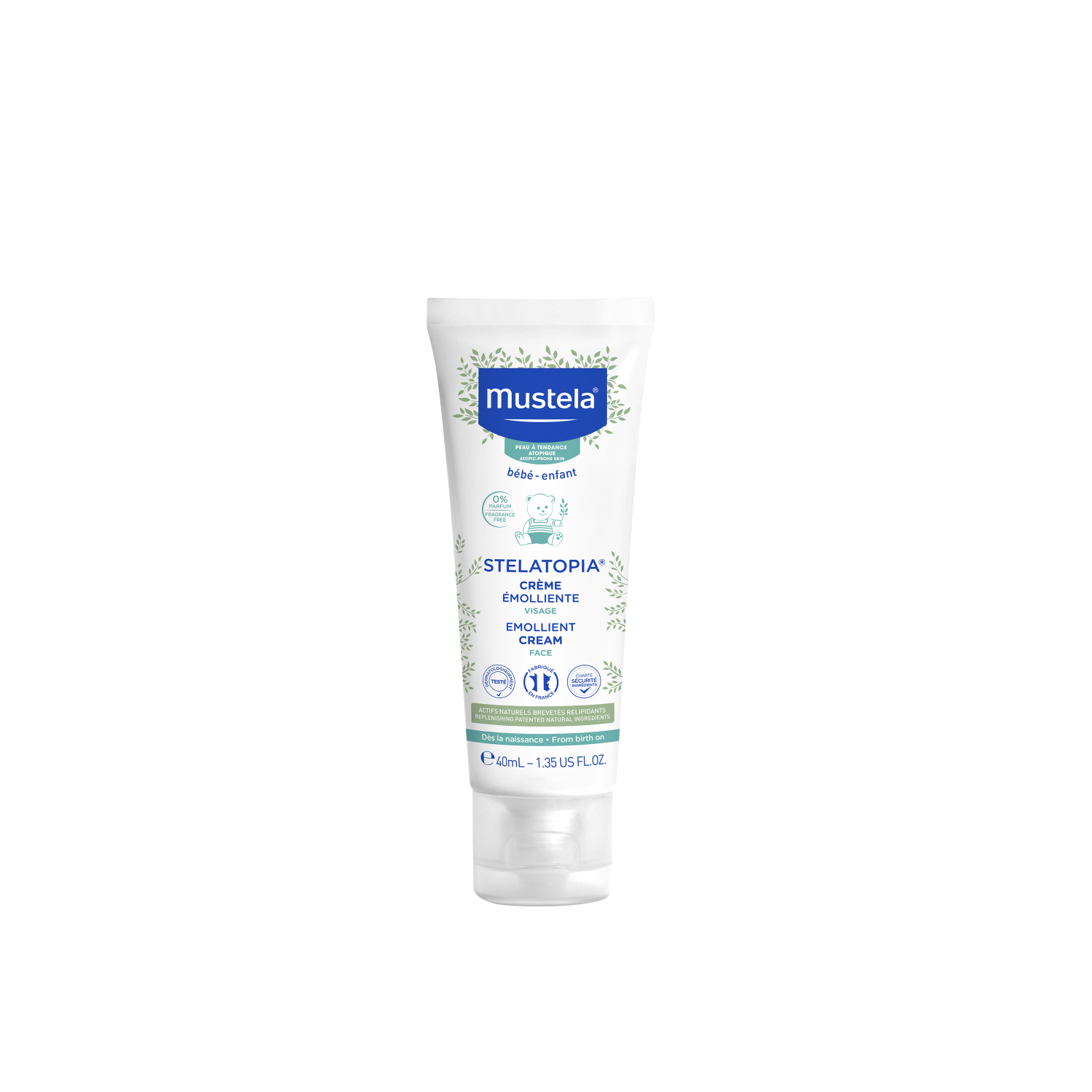 Stelatopia crème émolliente visage 40 ml - vue 3