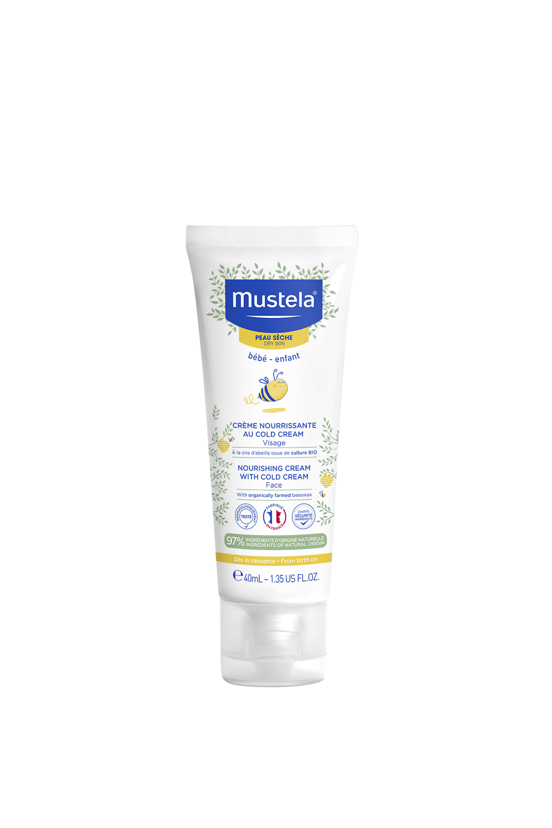 Mustela Crème Nourrissante Au Cold Cream 40ml - vue 2