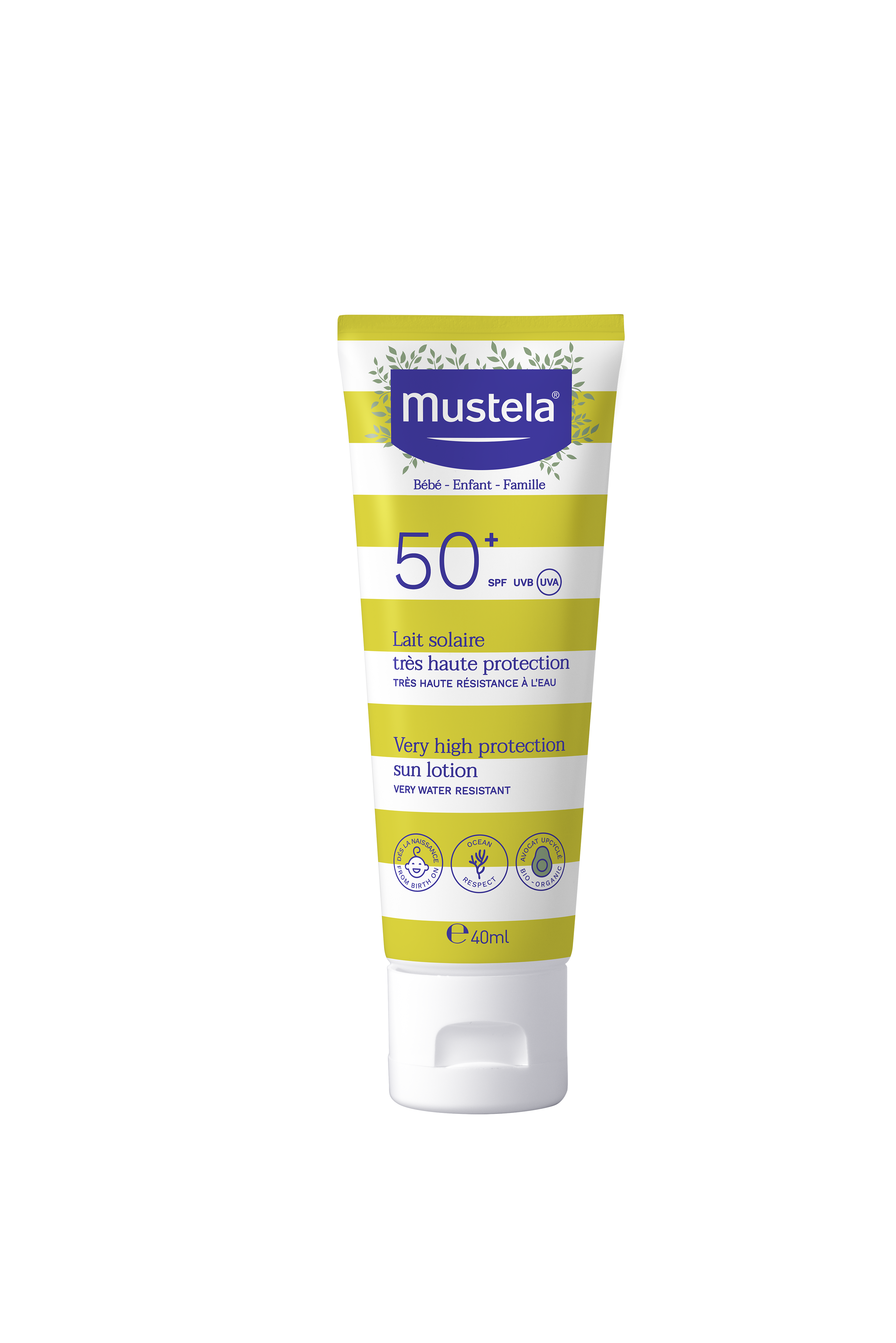 BÉBÉ ENFANT Soleil lait solaire très haute protection SPF50+ 40 ml - vue 2