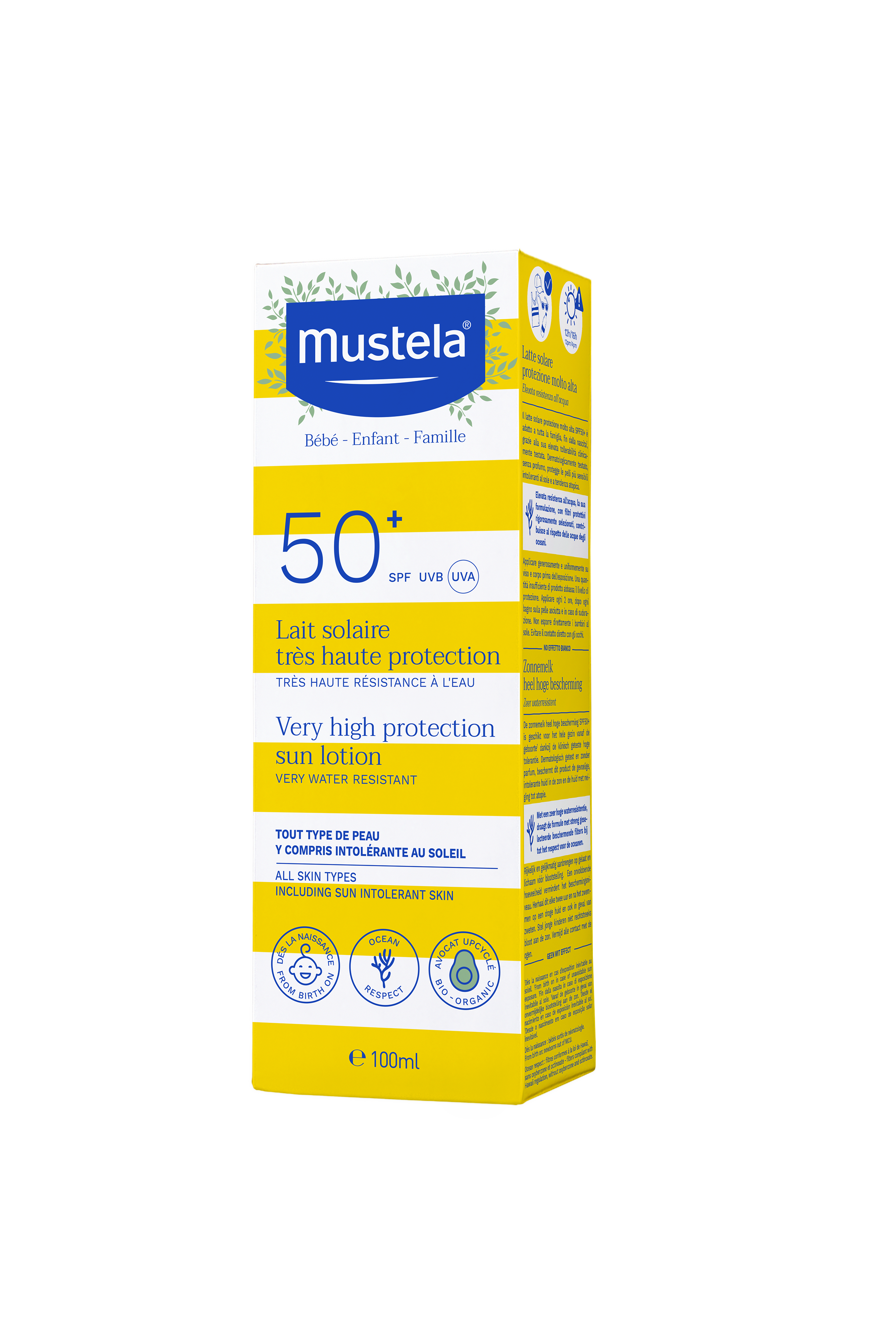 BÉBÉ ENFANT Soleil lait solaire très haute protection SPF50+ 100 ml - vue 3