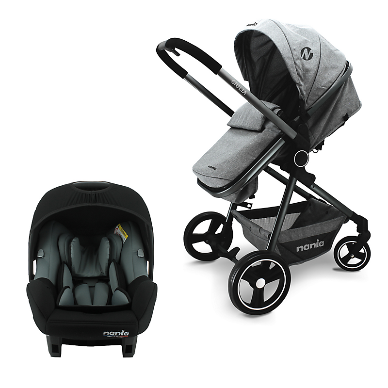 Poussette combinée Giulia moderne et maniable