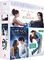 coffret romance 3 films : à deux mètres de toi ; love, Rosie ; un monde entre nous