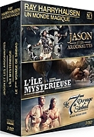 coffret Ray Harryhausen 3 films : Jason et les Argonautes ; l'île mystérieuse ; le septième voyages 