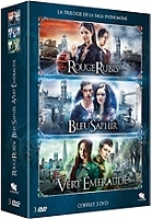 coffret trilogie des gemmes : rouge rubis ; bleu saphir ; vert émeraude